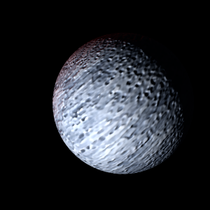 The artist's impression of WASP-17 b artist's rendition