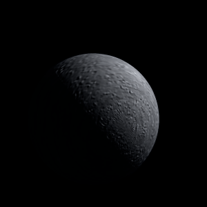 The artist's impression of WASP-184 b artist's rendition
