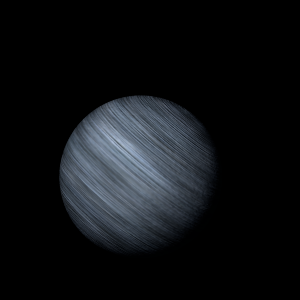 The artist's impression of WASP-187 b artist's rendition