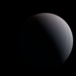 The artist's impression of WASP-189 b artist's rendition
