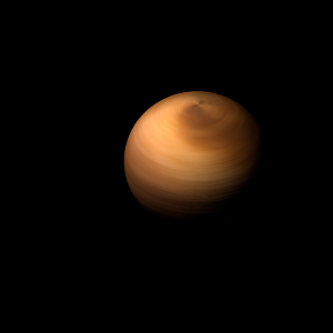 The artist's impression of WASP-18 Ac artist's rendition
