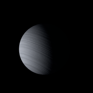 The artist's impression of WASP-2 A b artist's rendition