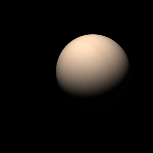 The artist's impression of WASP-33 Ab artist's rendition