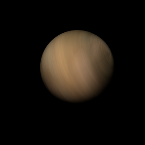 The artist's impression of WASP-47 e artist's rendition