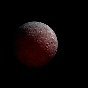 The artist's impression of WASP-49 Ab artist's rendition