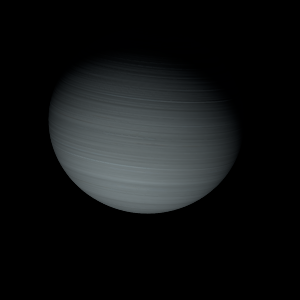 The artist's impression of WASP-4 b artist's rendition
