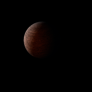 The artist's impression of WASP-65 b artist's rendition