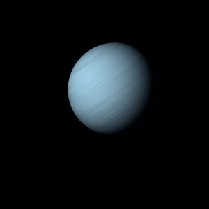 The artist's impression of WASP-77 A b artist's rendition