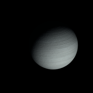 The artist's impression of WASP-80 b artist's rendition