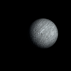 The artist's impression of WASP-81 b artist's rendition