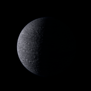 The artist's impression of WASP-91 b artist's rendition
