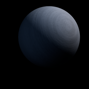 The artist's impression of WASP-93 b artist's rendition