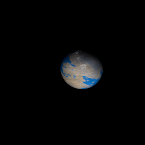 The artist's impression of WASP-94 B b artist's rendition
