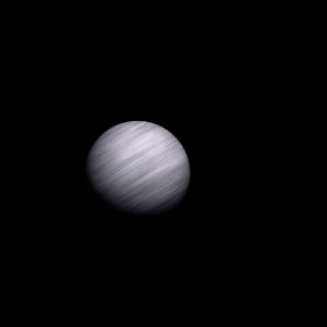 The artist's impression of WASP-97 b artist's rendition