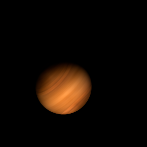 The artist's impression of WISE J0015-4615 artist's rendition
