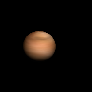 The artist's impression of WISE J0612-3036 b artist's rendition
