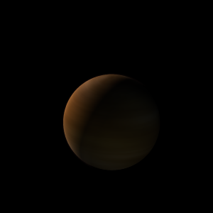 The artist's impression of WISE J1841+7000 b artist's rendition