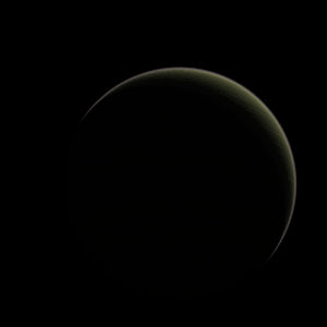 The artist's impression of WISE J2056+1459 artist's rendition