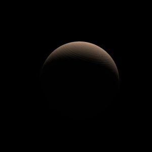 The artist's impression of WISE J2255-3118 artist's rendition