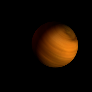 The artist's impression of WISEA J083011.95+283716.0 artist's rendition