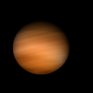 The artist's impression of WISPIT 1 (AB)b artist's rendition