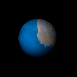 The artist's impression of Wolf 359 c artist's rendition