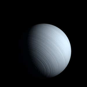 The artist's impression of YBP1514 b artist's rendition
