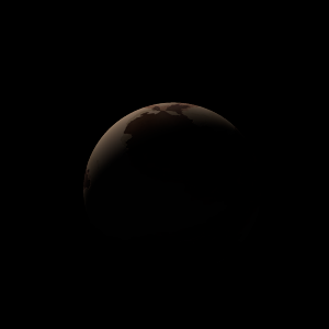 The artist's impression of YY Gem (AB)b artist's rendition