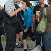 preparing for the run, DHL stafet, session327